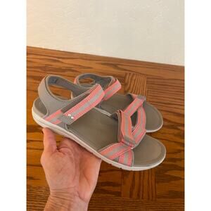 Ryka Savannah Stripe Sport Sandals with CSS Tech size 9